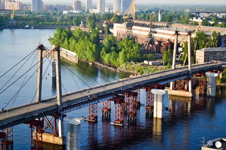втрачений київ, архітектура, поділ, рибальський міст