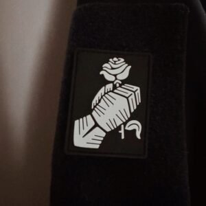 Патч «Лицар і троянда» (ПВХ)